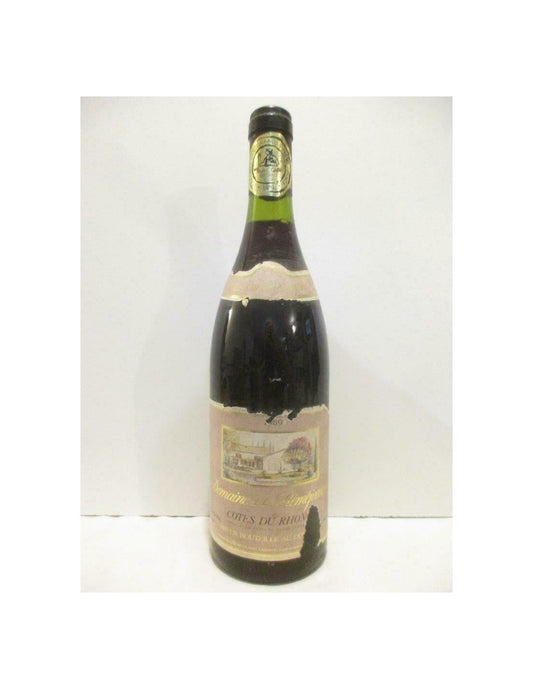 1989 - côtes du rhône - domaine de la réméjeanne les genévriers (étiquette déchirée) - rouge - rhône - Just Wines 