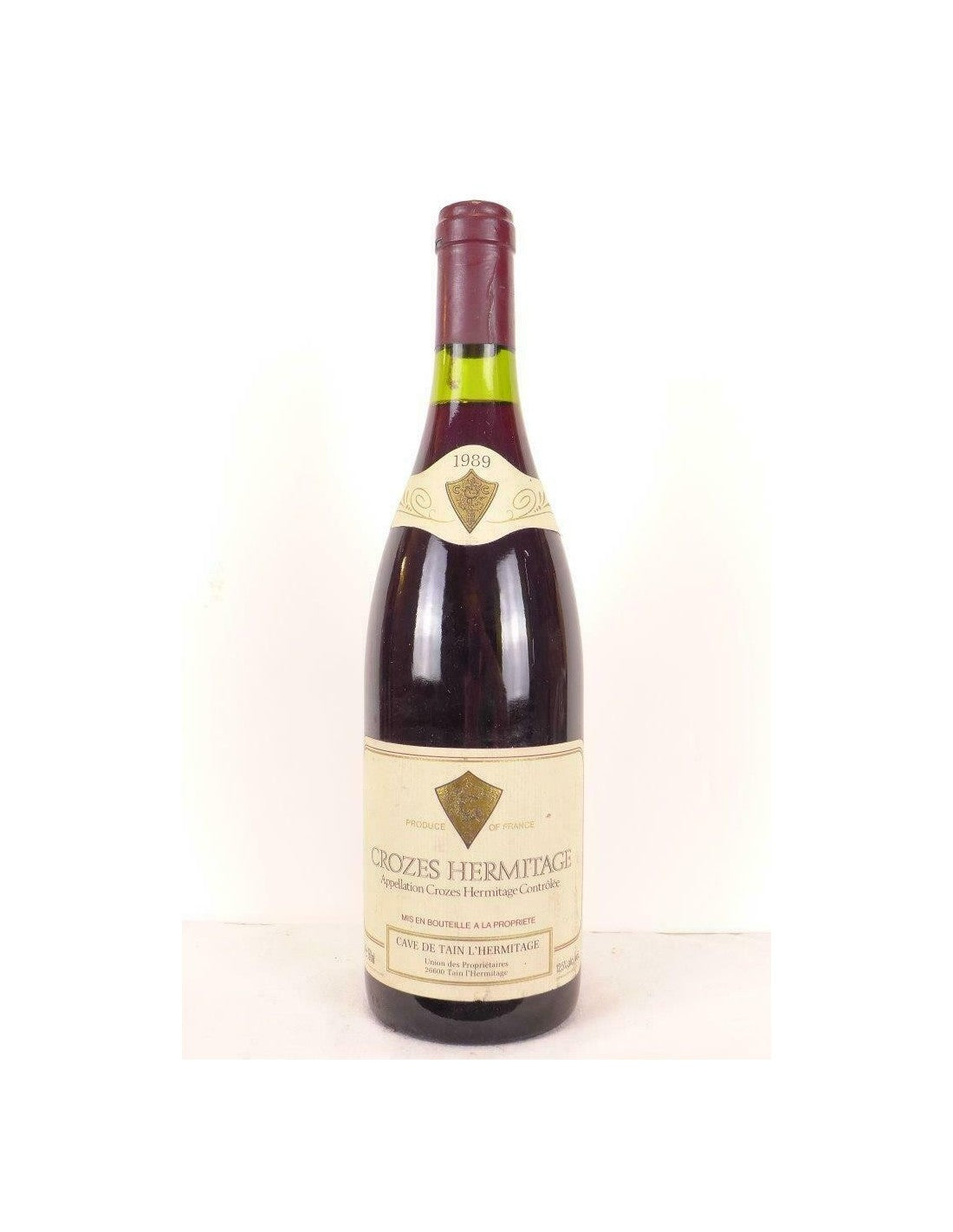 1989 - crozes-hermitage - cave de tain - rouge - rhône - Just Wines 