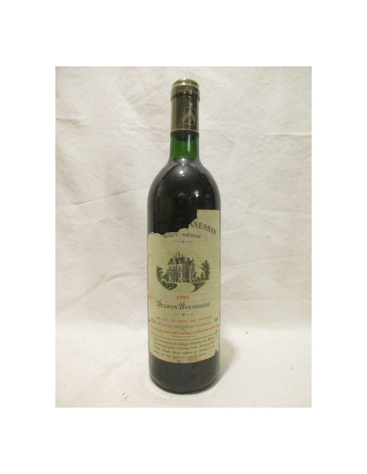 1989 - haut-médoc - château lanessan - rouge - bordeaux france - Just Wines 