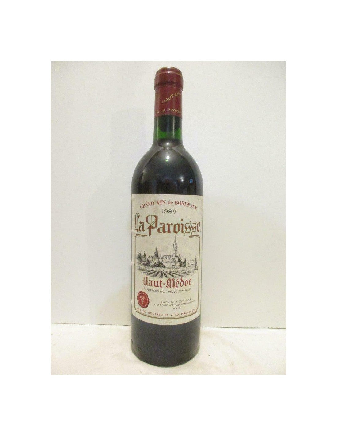 1989 - haut-médoc - la paroisse - rouge - bordeaux - Just Wines 