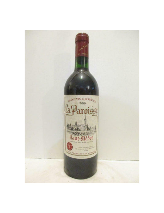 1989 - haut-médoc - la paroisse - rouge - bordeaux - Just Wines 