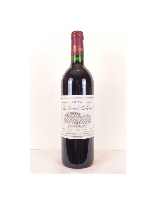 1989 - lalande de pomerol - château la croix bellevue - rouge - bordeaux - Just Wines 