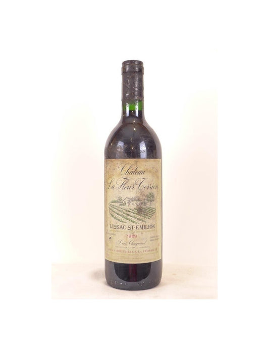 1989 - lussac saint-émilion - château la fleur terrin - rouge - bordeaux - Just Wines 