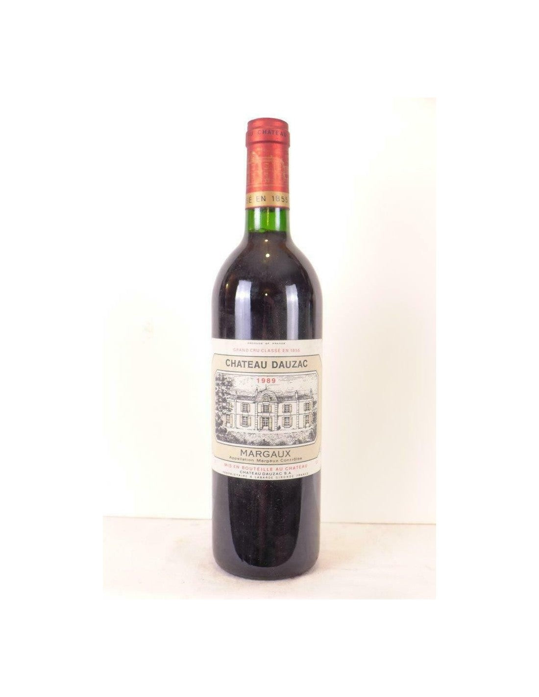 1989 - margaux - château dauzac grand cru classé (b1) - rouge - bordeaux - Just Wines 