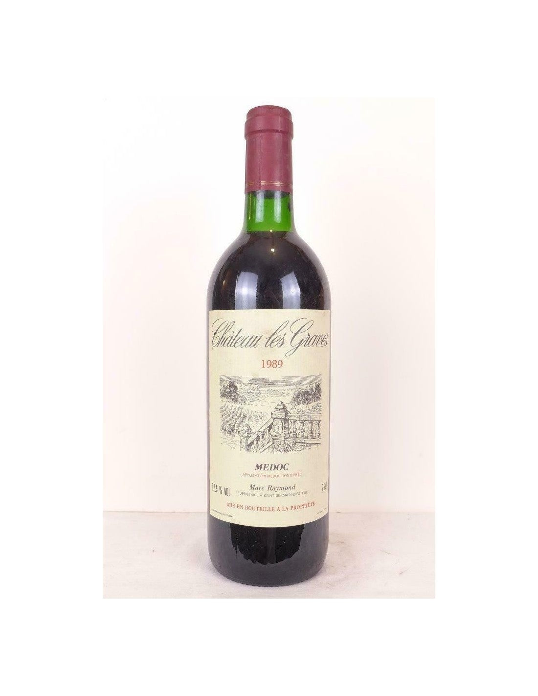 1989 - médoc - château les graves - rouge - bordeaux - Just Wines 