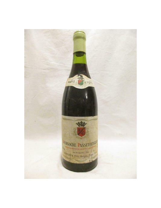 1989 - passetoutgrain - lamblin et fils - rouge - bourgogne - Just Wines 