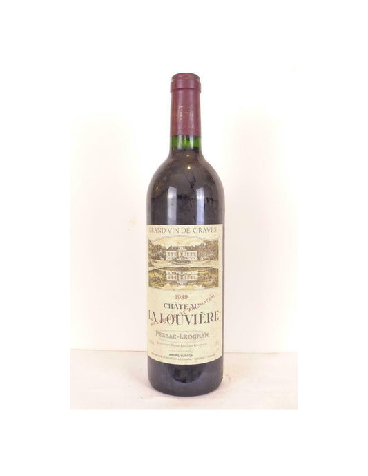 1989 - pessac-léognan - château la louvière - rouge - bordeaux - Just Wines 