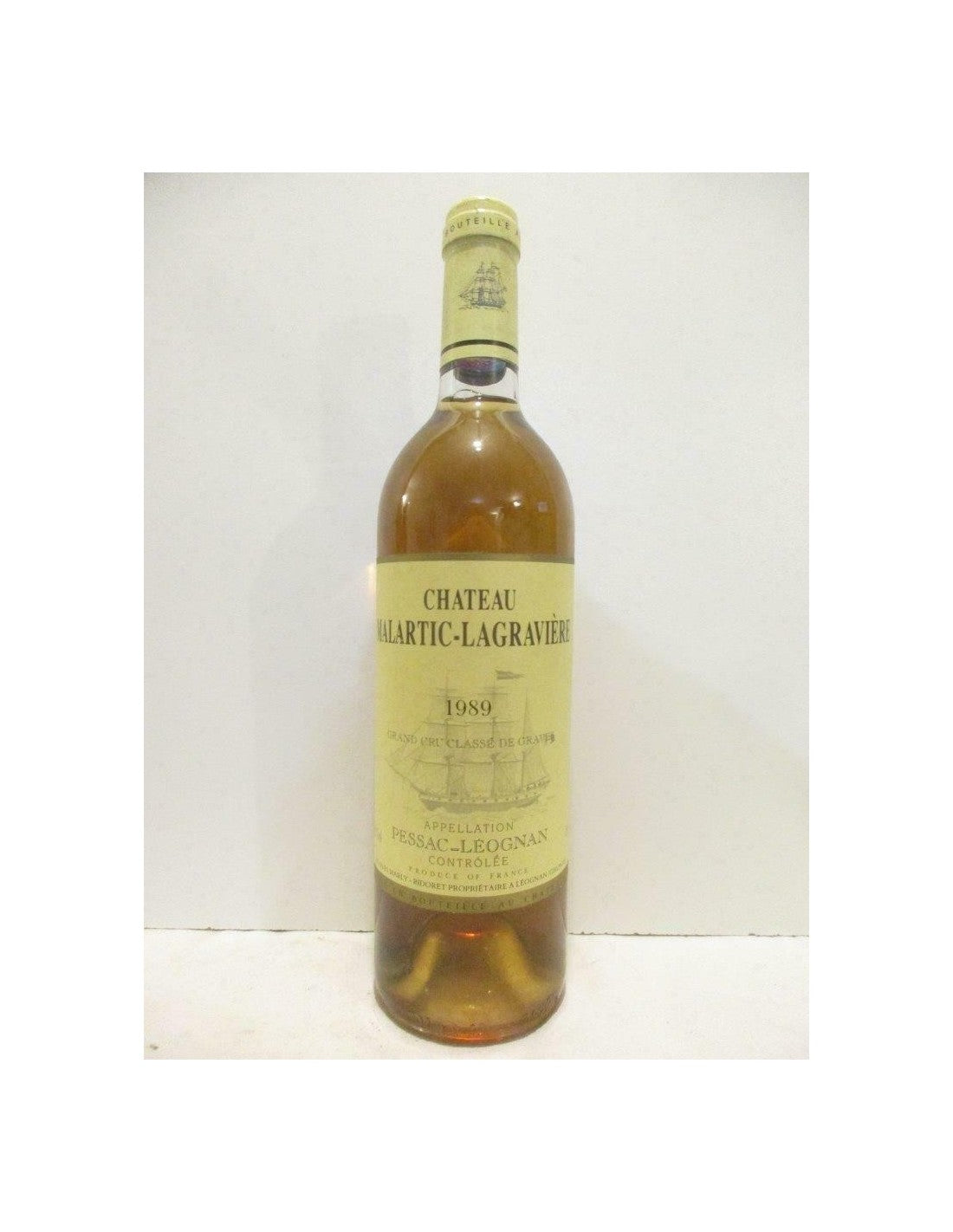 1989 - pessac-léognan - château malartic-lagravière grand cru classé - blanc - bordeaux - Just Wines 