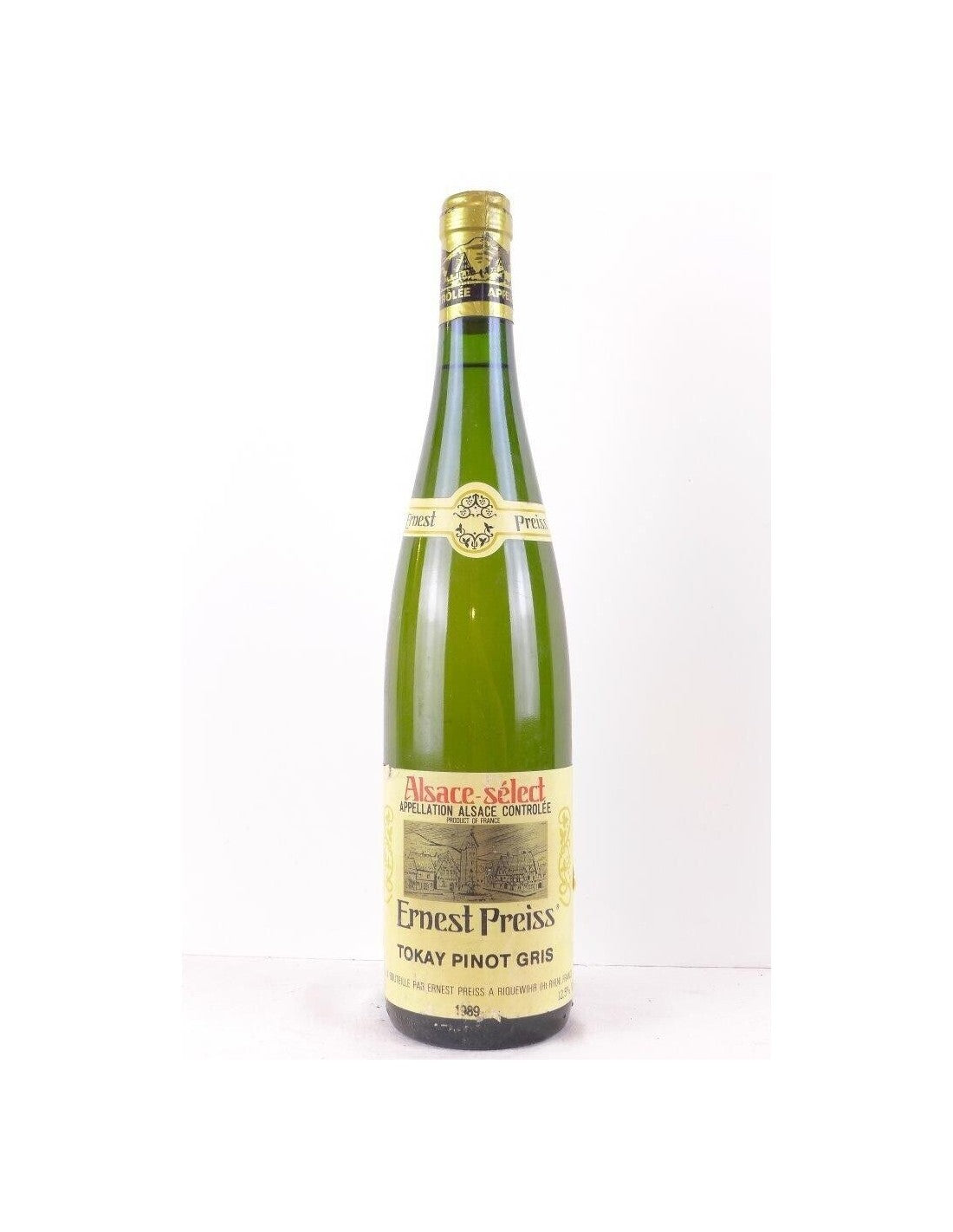 1989 - pinot gris - ernest preiss - blanc - alsace - Just Wines 