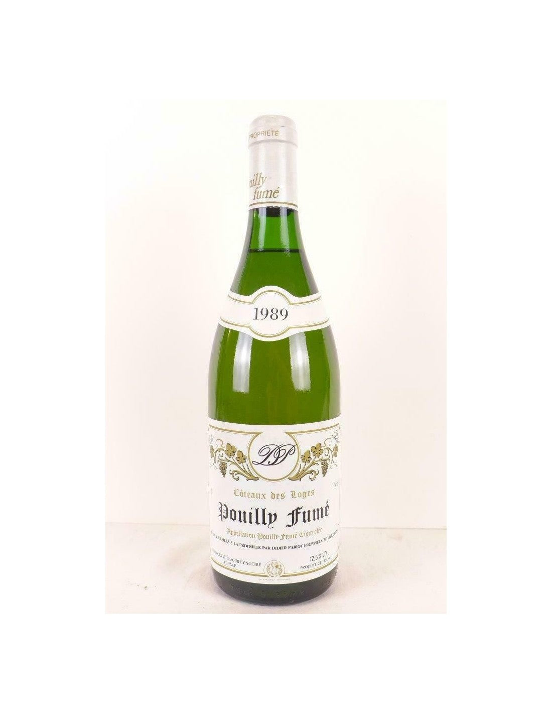 1989 - pouilly-fumé - didier pabiot coteaux des loges - blanc - loire - centre - Just Wines 