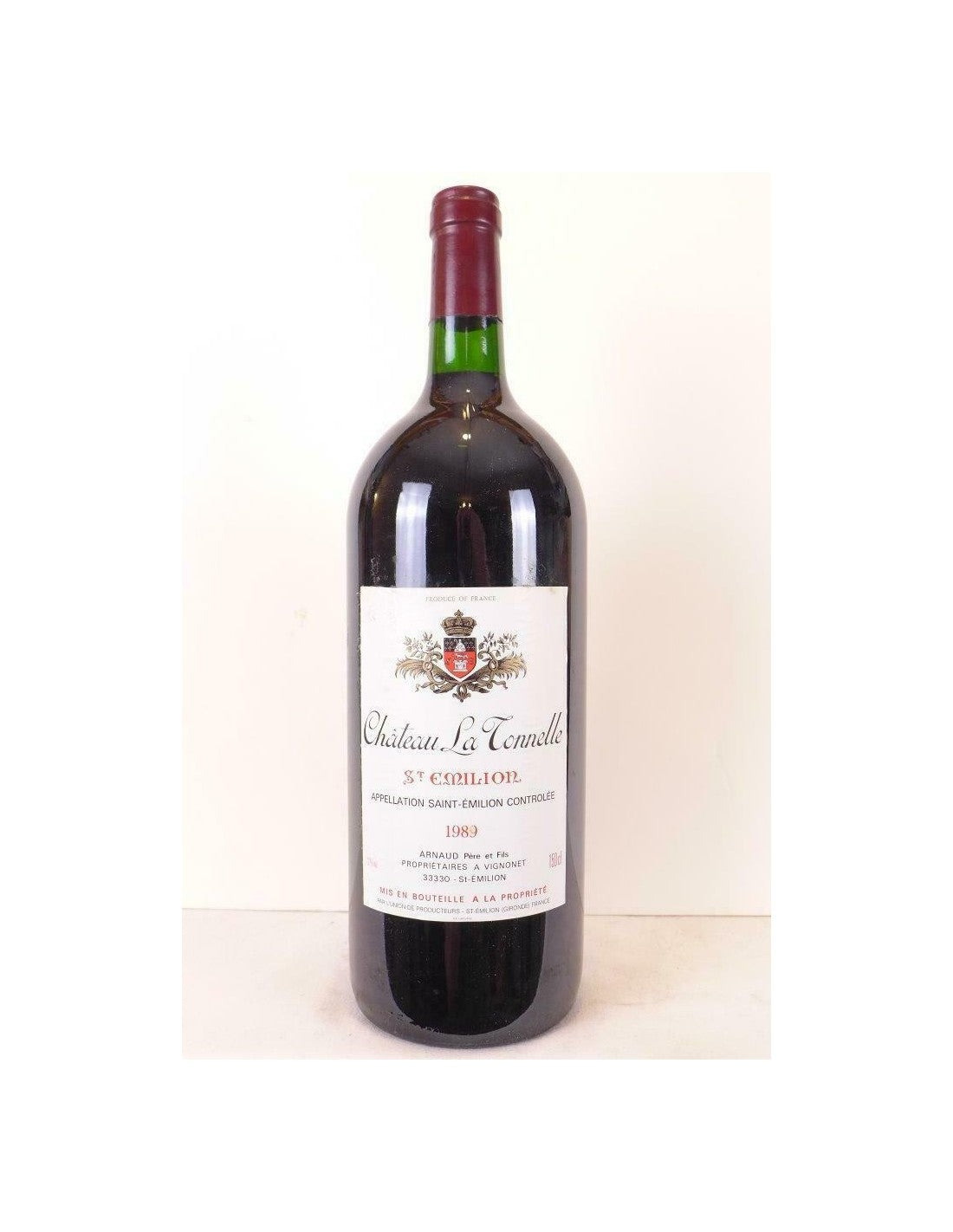 1989 - saint-émilion - château la tonnelle magnum 150 cl - rouge - bordeaux - Just Wines 