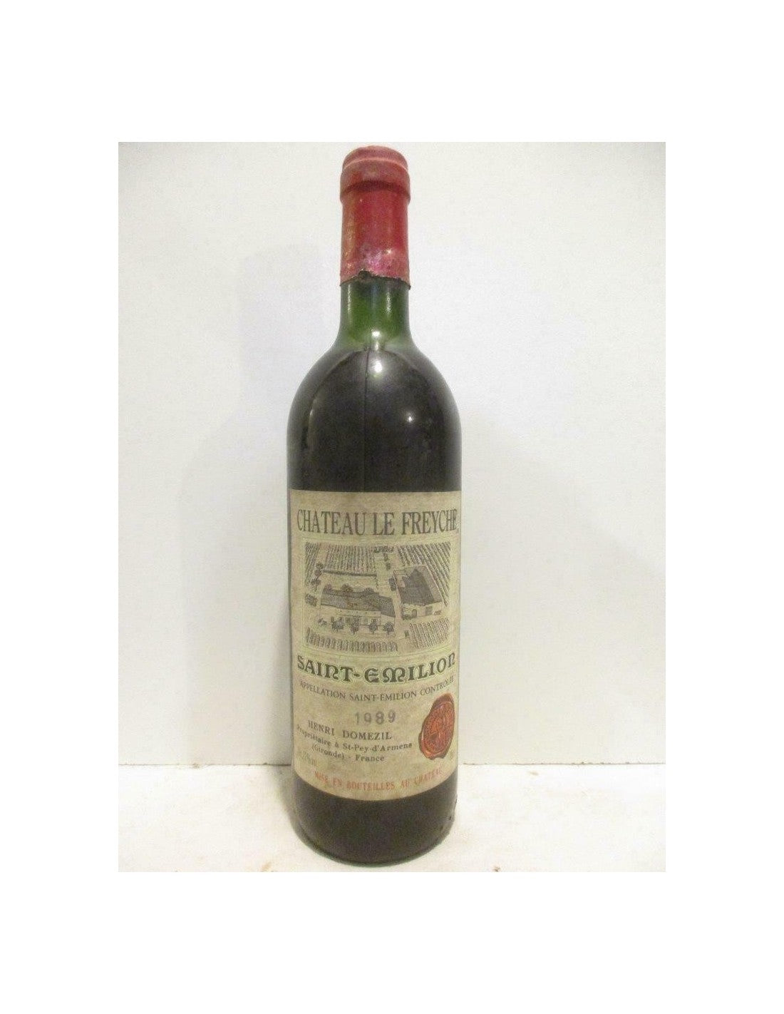 1989 - saint-émilion - château le freyche - rouge - bordeaux - Just Wines 