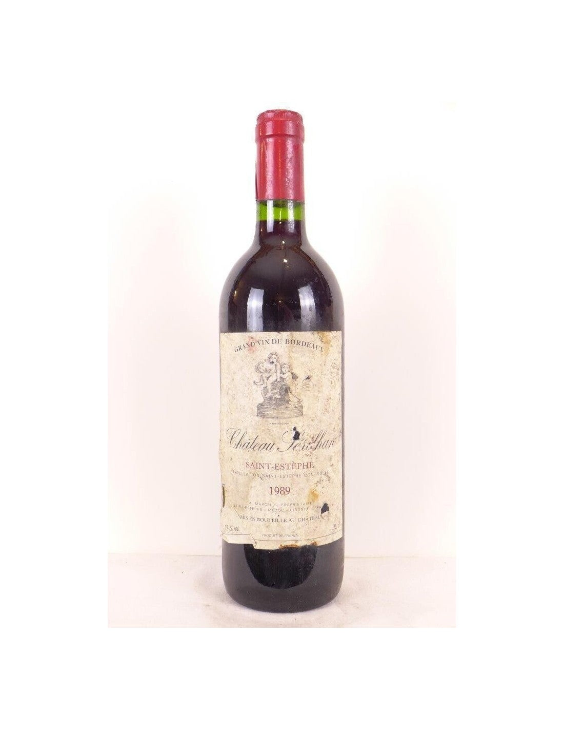 1989 - saint-estèphe - château sérilhan (étiquette abîmée) - rouge - bordeaux - Just Wines 