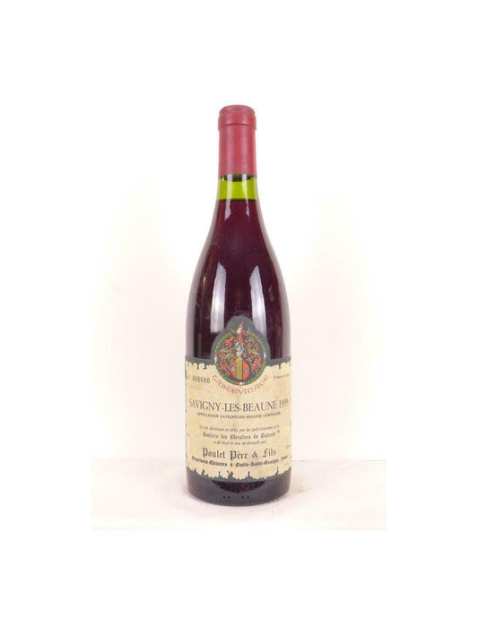 1989 - savigny - poulet tastevinage - rouge - bourgogne - Just Wines 