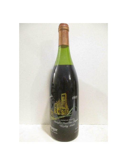 1989 - vezelay - philippe guyard - rouge - bourgogne - Just Wines 