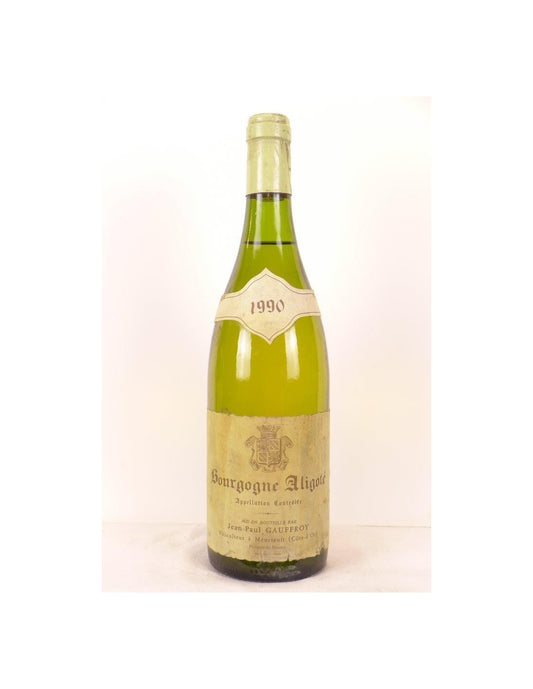 1990 - aligoté - jean-paul geoffroy - blanc - bourgogne - Just Wines 