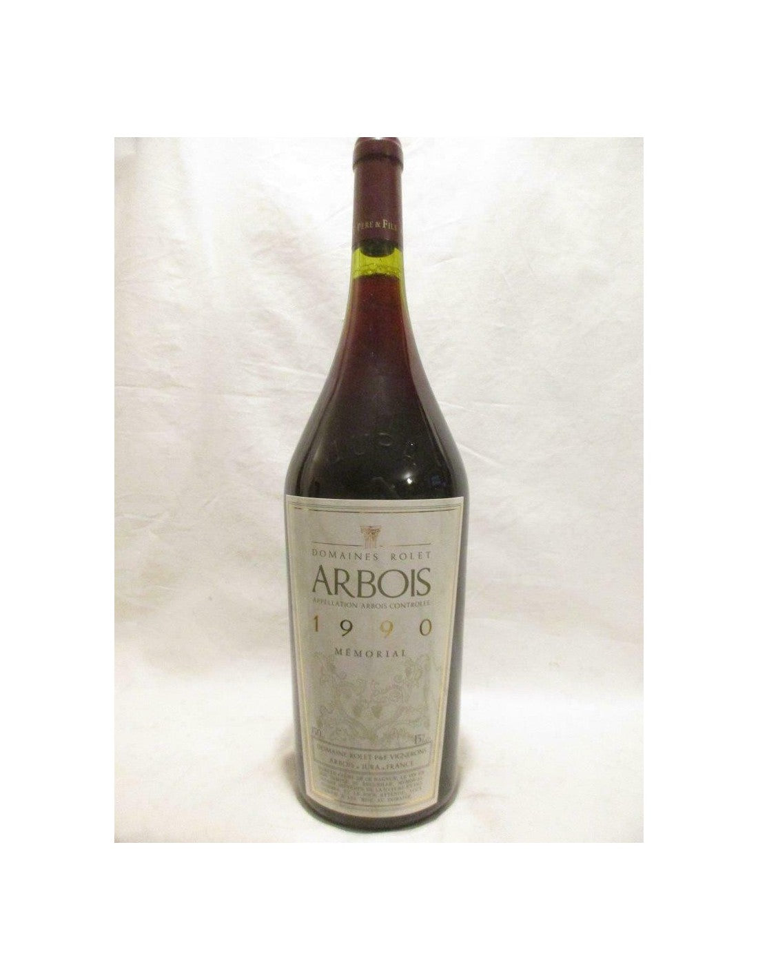 1990 - arbois - domaine rolet mémorial magnum 150cl - rouge - jura - Just Wines 