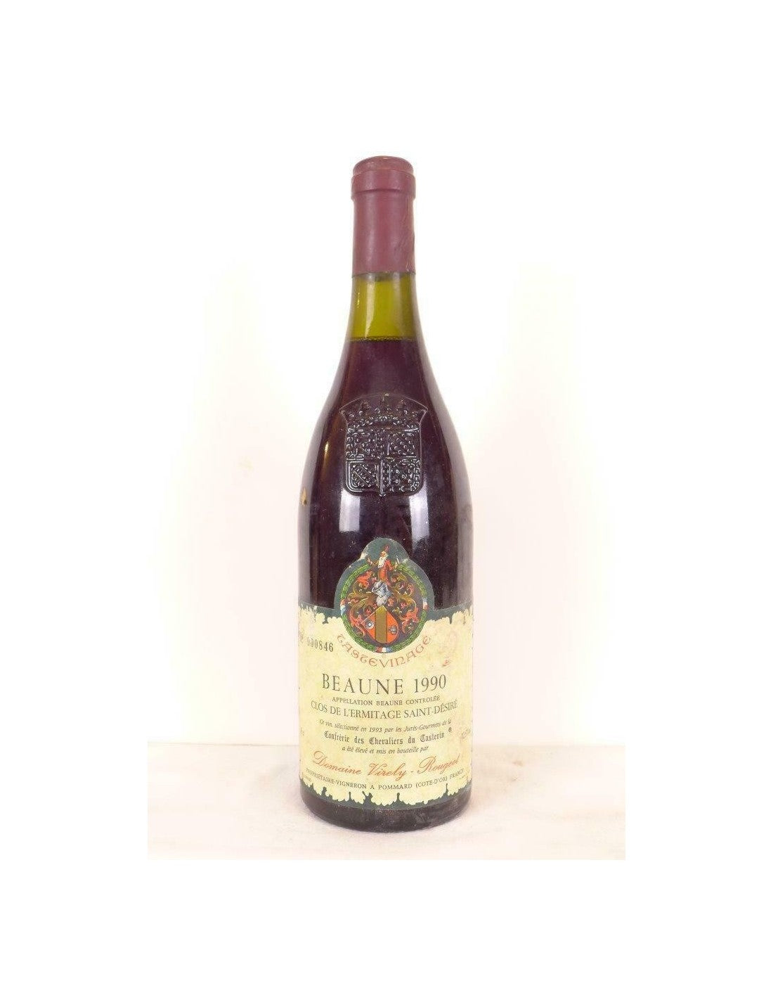 1990 - beaune - virely-rougeot clos de l'hermitage sanit-désiré tastevinage - rouge - bourgogne - Just Wines 