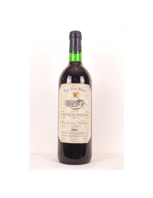 1990 - bordeaux supérieur - château la maçonne - rouge - bordeaux - Just Wines 