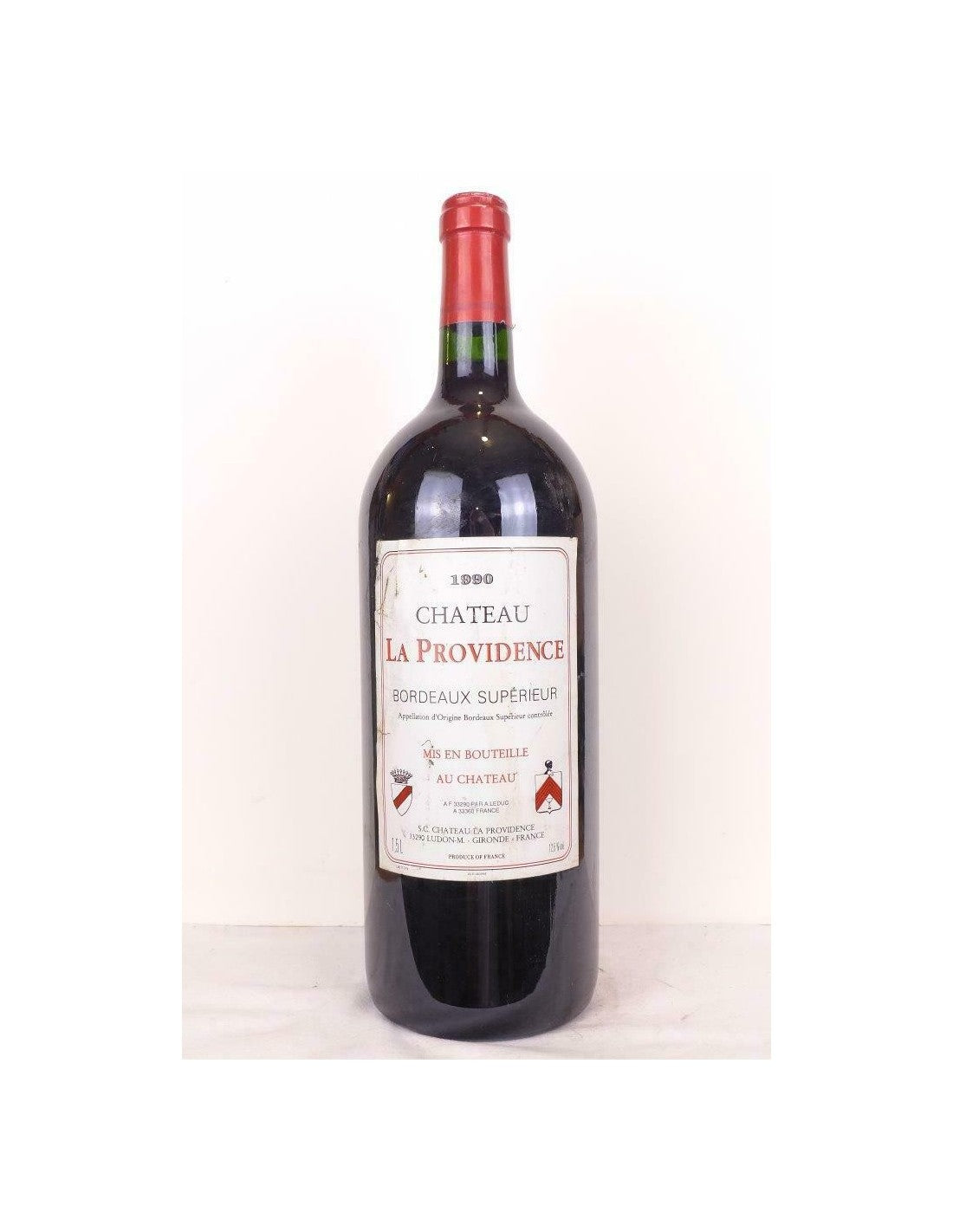 1990 - bordeaux supérieur - château la providence magnum 150 cl - rouge - bordeaux - Just Wines 