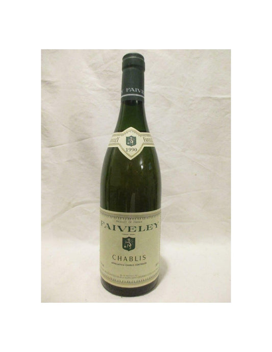 1990 - chablis - faiveley - blanc - bourgogne france - Just Wines 