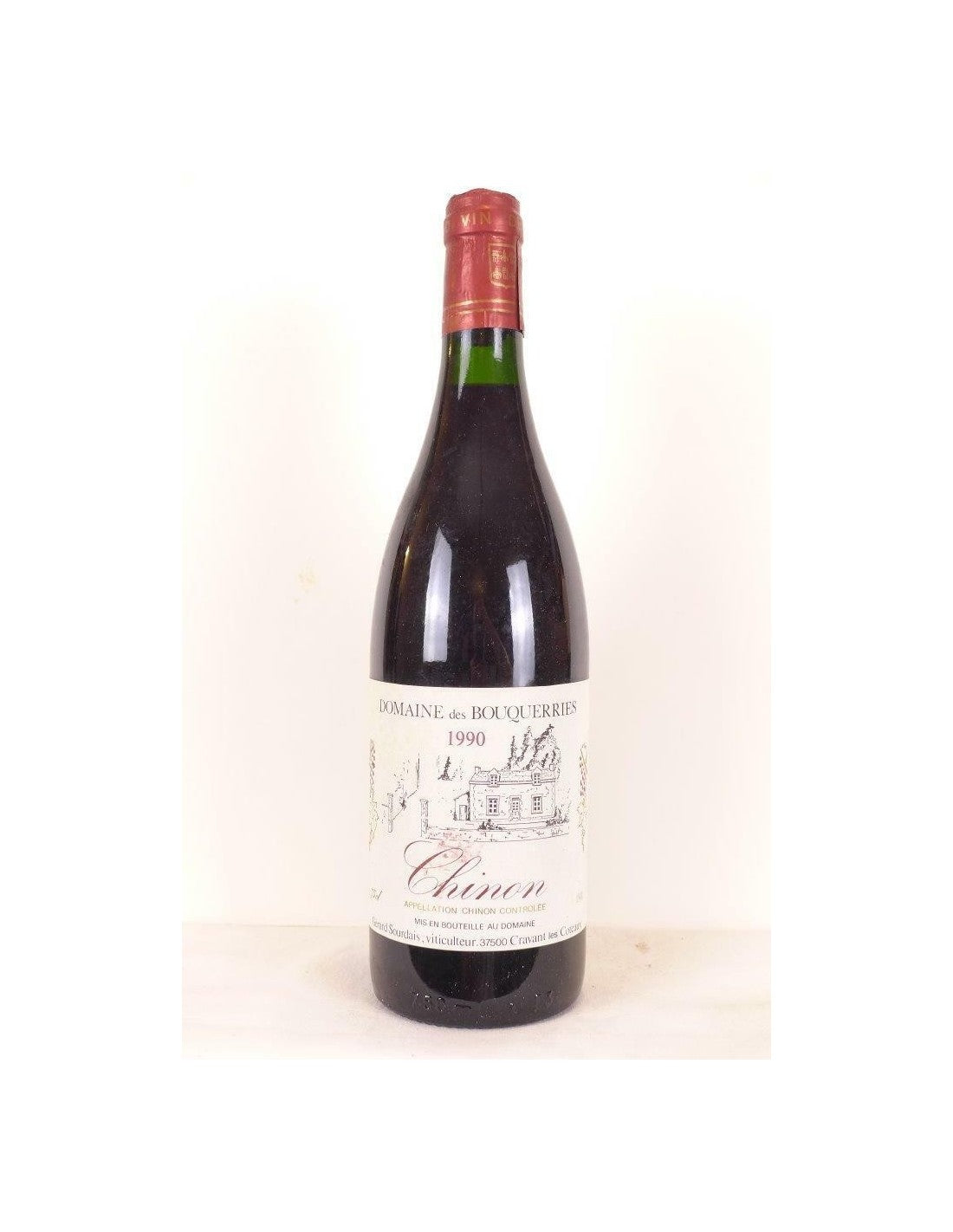 1990 - chinon - domaine des bouqueries - rouge - loire - anjou - Just Wines 