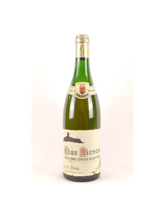 1990 - coteaux de cap corse - clos nicrosi - blanc - corse - Just Wines 