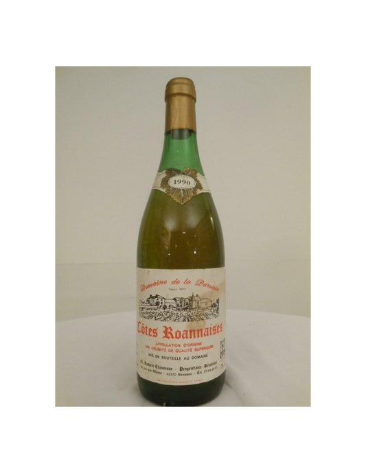 1990 - côtes roannaises - domaine de la paroisse - blanc - loire - limagne france - Just Wines 