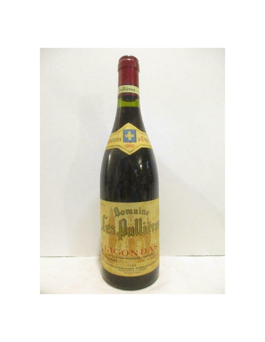 1990 - gigondas - domaine les pallières - rouge - rhône - Just Wines 