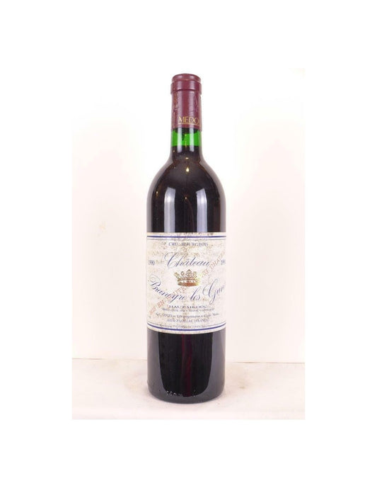 1990 - haut-médoc - château braneyre les gunes cru bourgeois - rouge - bordeaux - Just Wines 