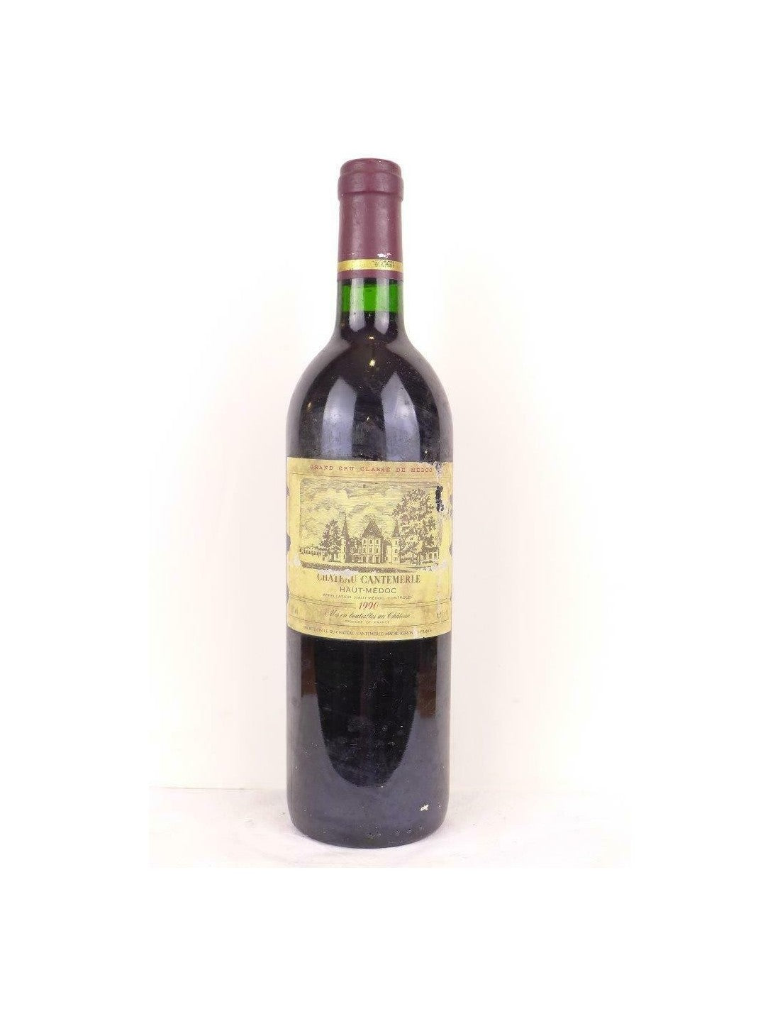 1990 - haut-médoc - château cantemerle grand cru classé (étiquette abîmée) - rouge - bordeaux - Just Wines 