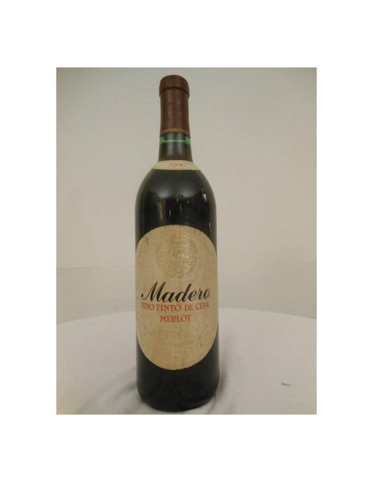 1990 - - madero tinto de cepa - rouge - mexique - Just Wines 