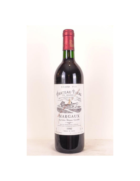 1990 - margaux - château tayac cru bourgeois - rouge - bordeaux - Just Wines 