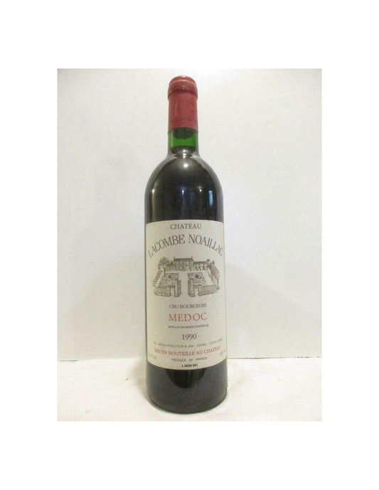 1990 - médoc - château lacombe noaillac cru bourgeois - rouge - bordeaux - Just Wines 