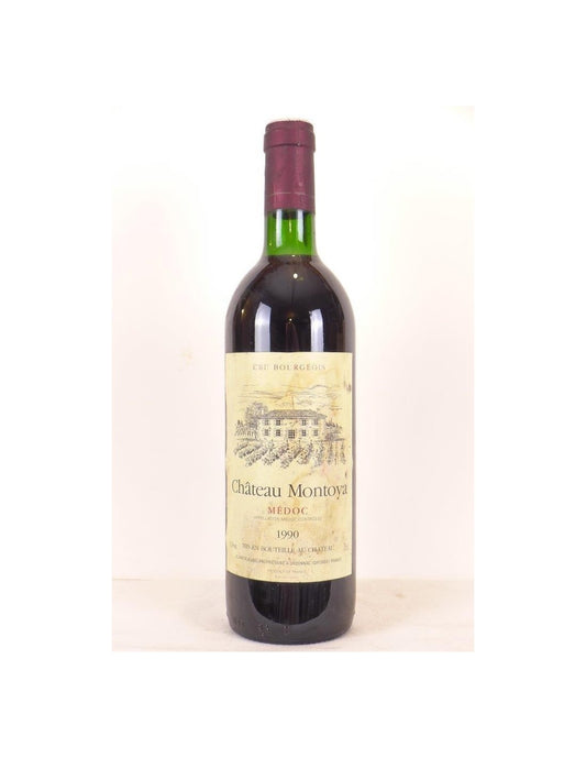 1990 - médoc - château montoya cru bourgeois - rouge - bordeaux - Just Wines 