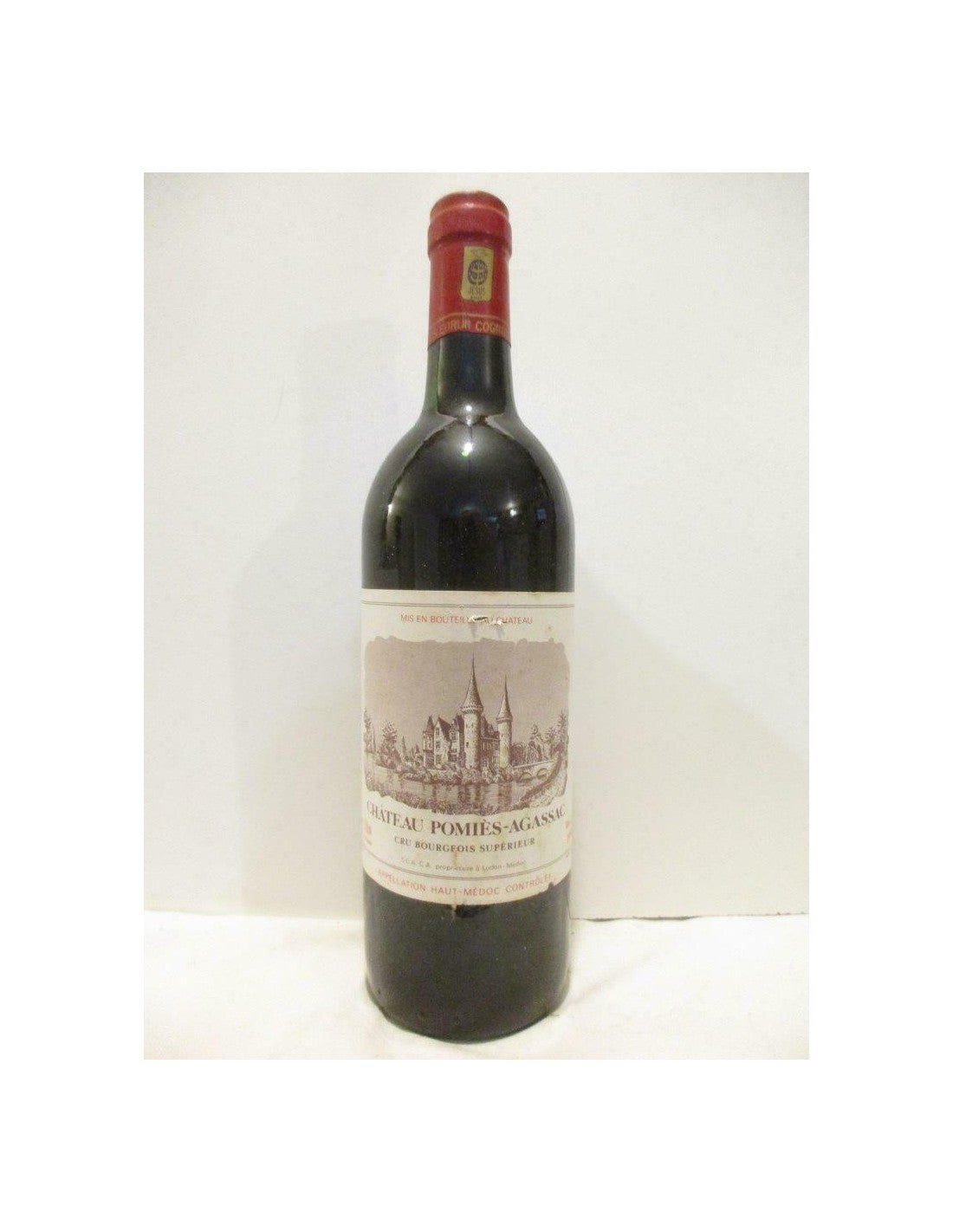 1990 - médoc - château pomiès-agassac cru bourgeois supérieur - rouge - bordeaux - Just Wines 