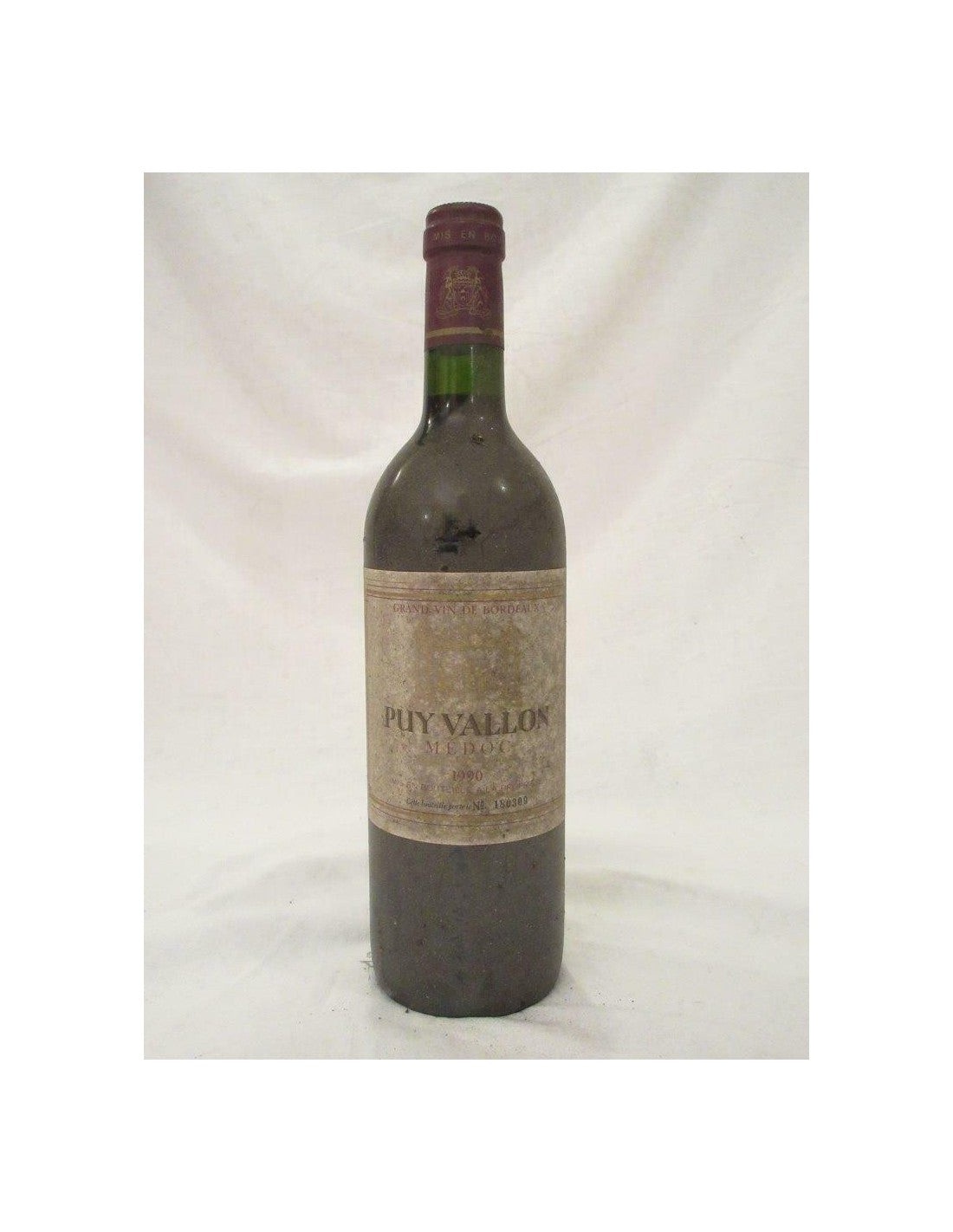 1990 - médoc - puy vallon - rouge - bordeaux - Just Wines 