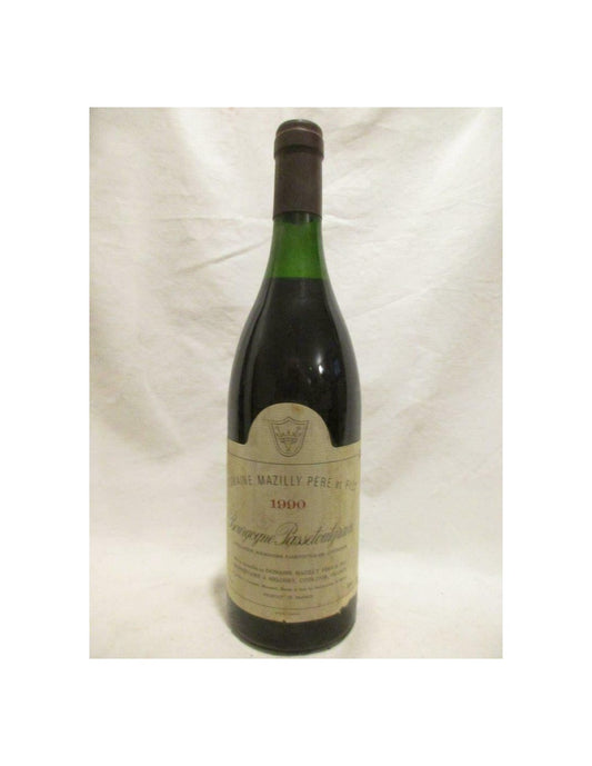 1990 - passetoutgrain - domaine mazilly (b3) - rouge - bourgogne - Just Wines 