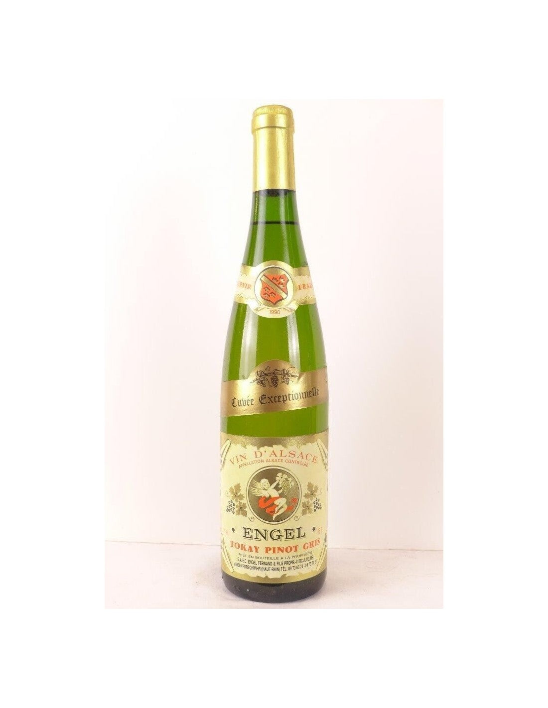 1990 - pinot gris - fernand engel cuvée exceptionnelle - blanc - alsace - Just Wines 