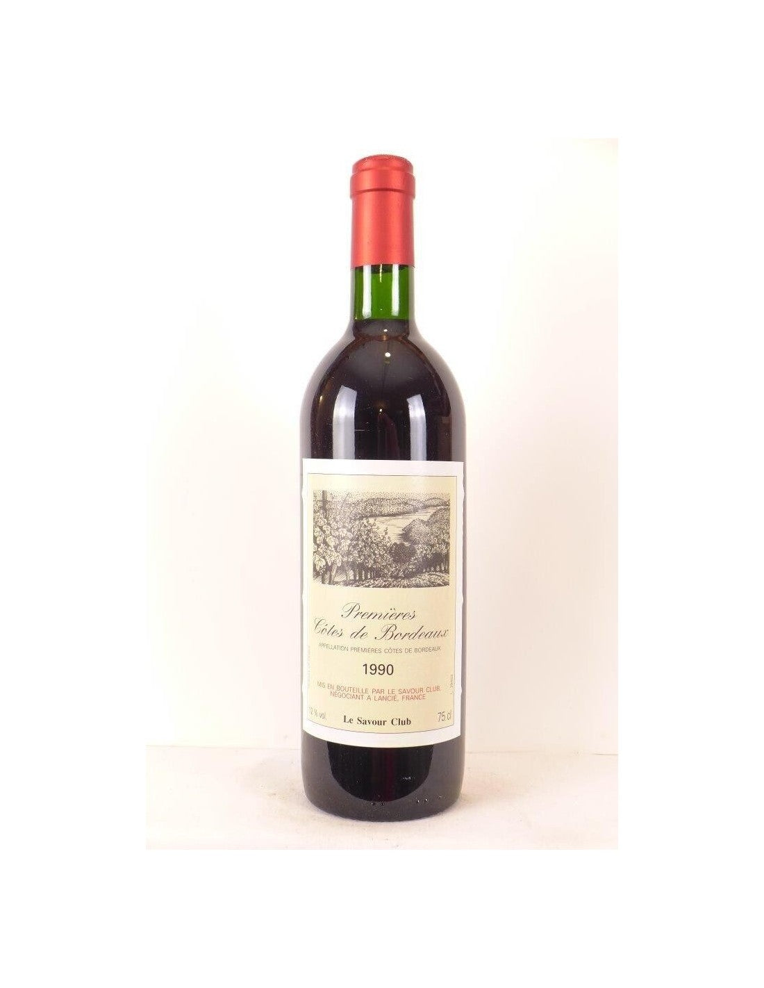 1990 - premières côtes de bordeaux - savour club - rouge - bordeaux - Just Wines 