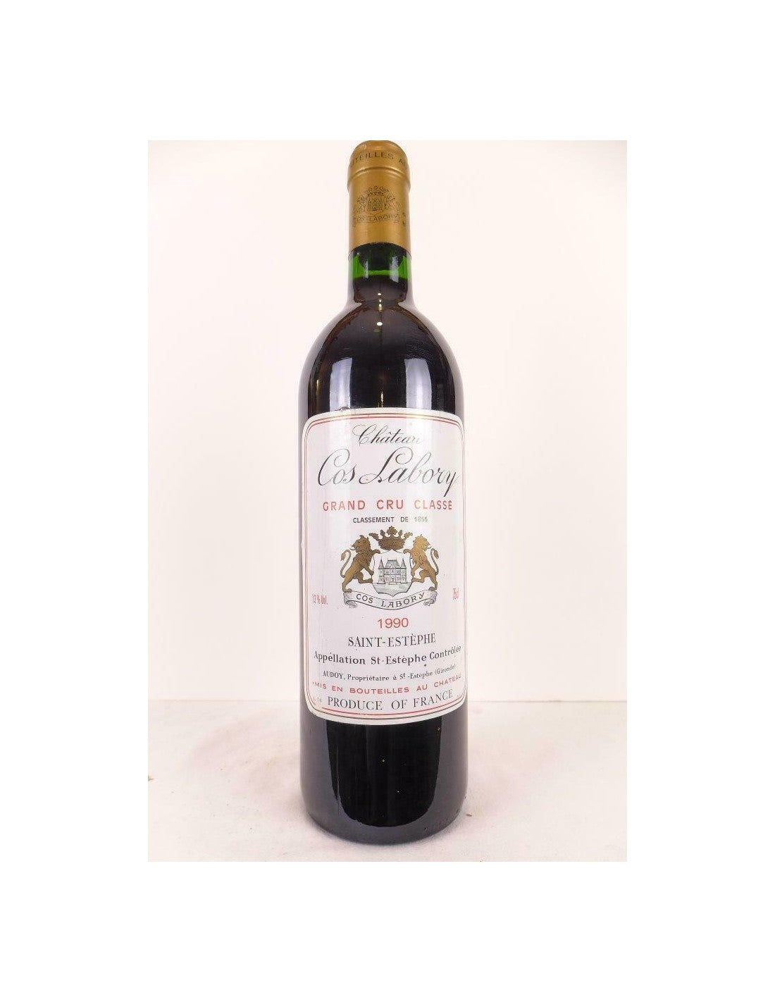 1990 - saint-estèphe - château cos labory grand cru classé - rouge - bordeaux - Just Wines 