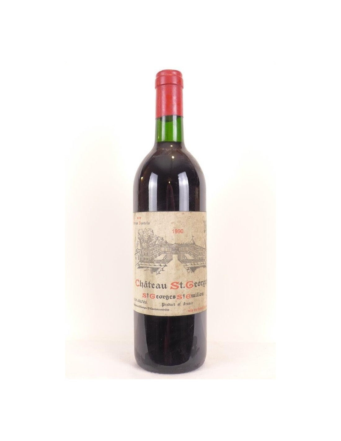 1990 - saint-georges saint-émilion - château saint-georges (sce petrus desbois) - rouge - bordeaux - Just Wines 