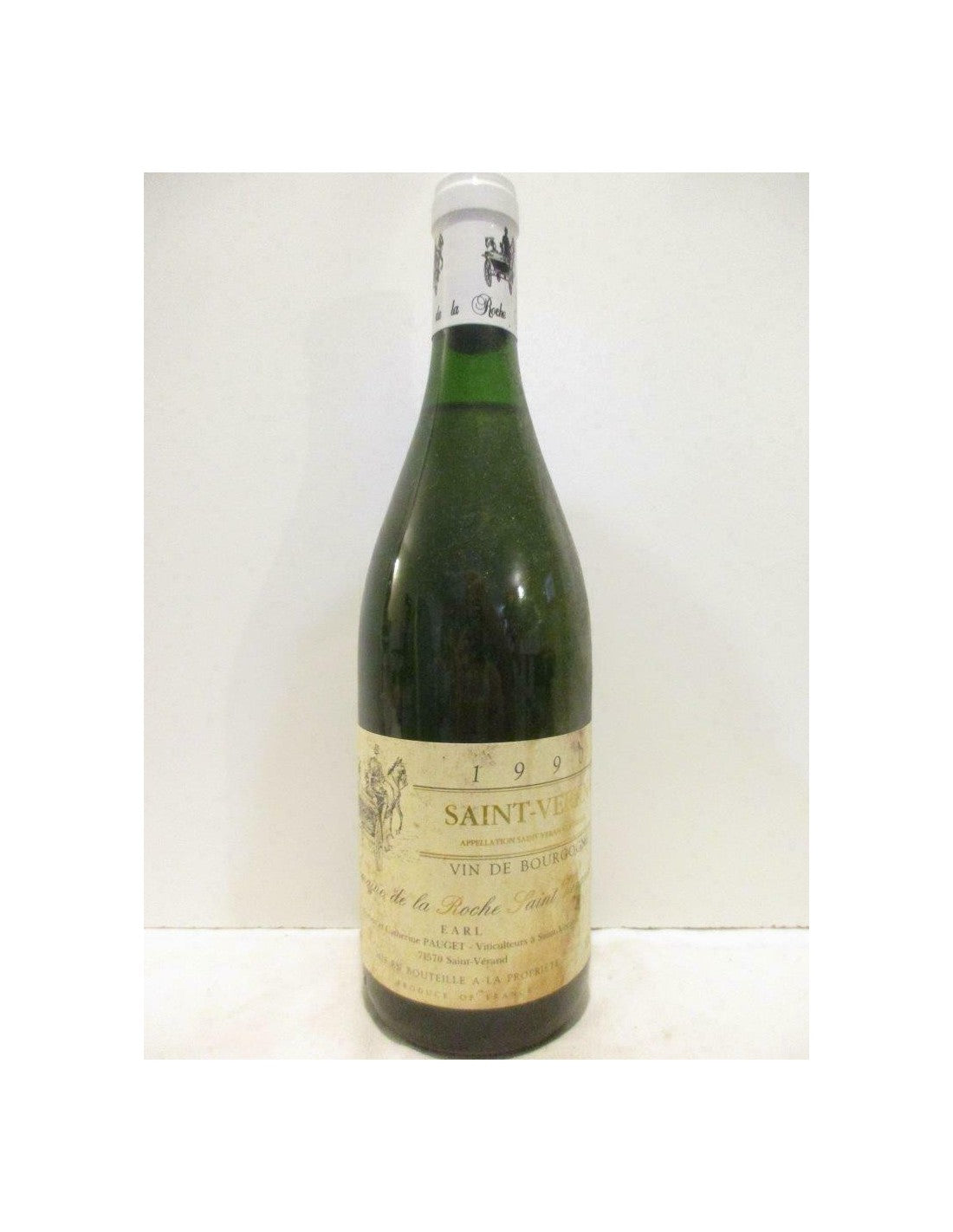 1990 - saint-véran - domaine de la roche saint-vérand norbert pauget - blanc - bourgogne - Just Wines 