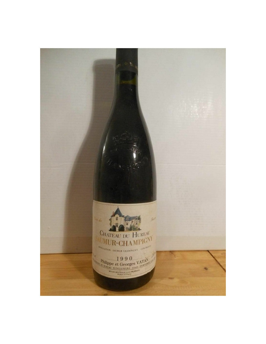 1990 - saumur-champigny - château du hureau - vatan - rouge - loire - anjou france - Just Wines 