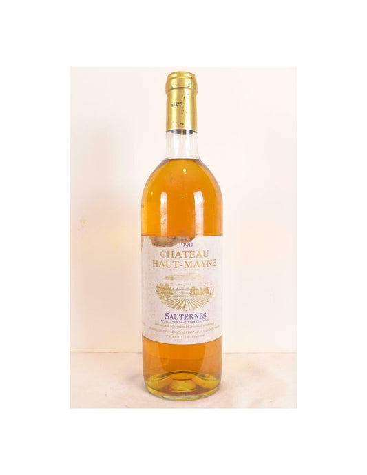 1990 - sauternes - château haut-mayne - liquoreux - bordeaux - Just Wines 