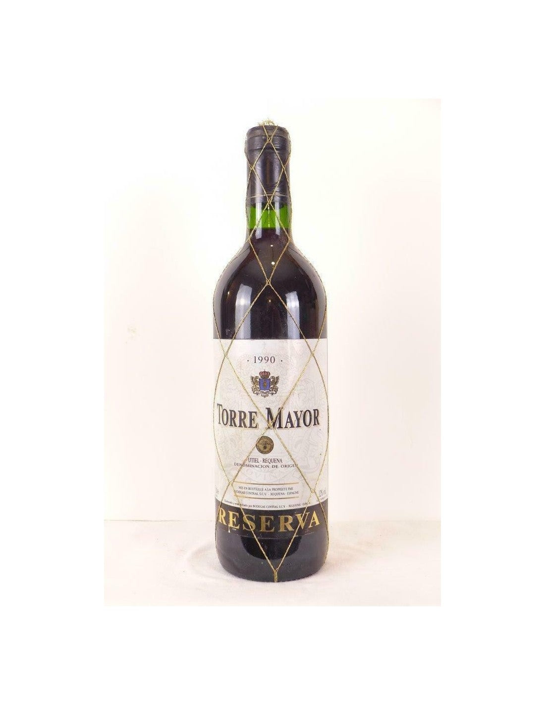 1990 - utiel requena - torre mayor reserva - rouge - valencia Espagne - Just Wines 