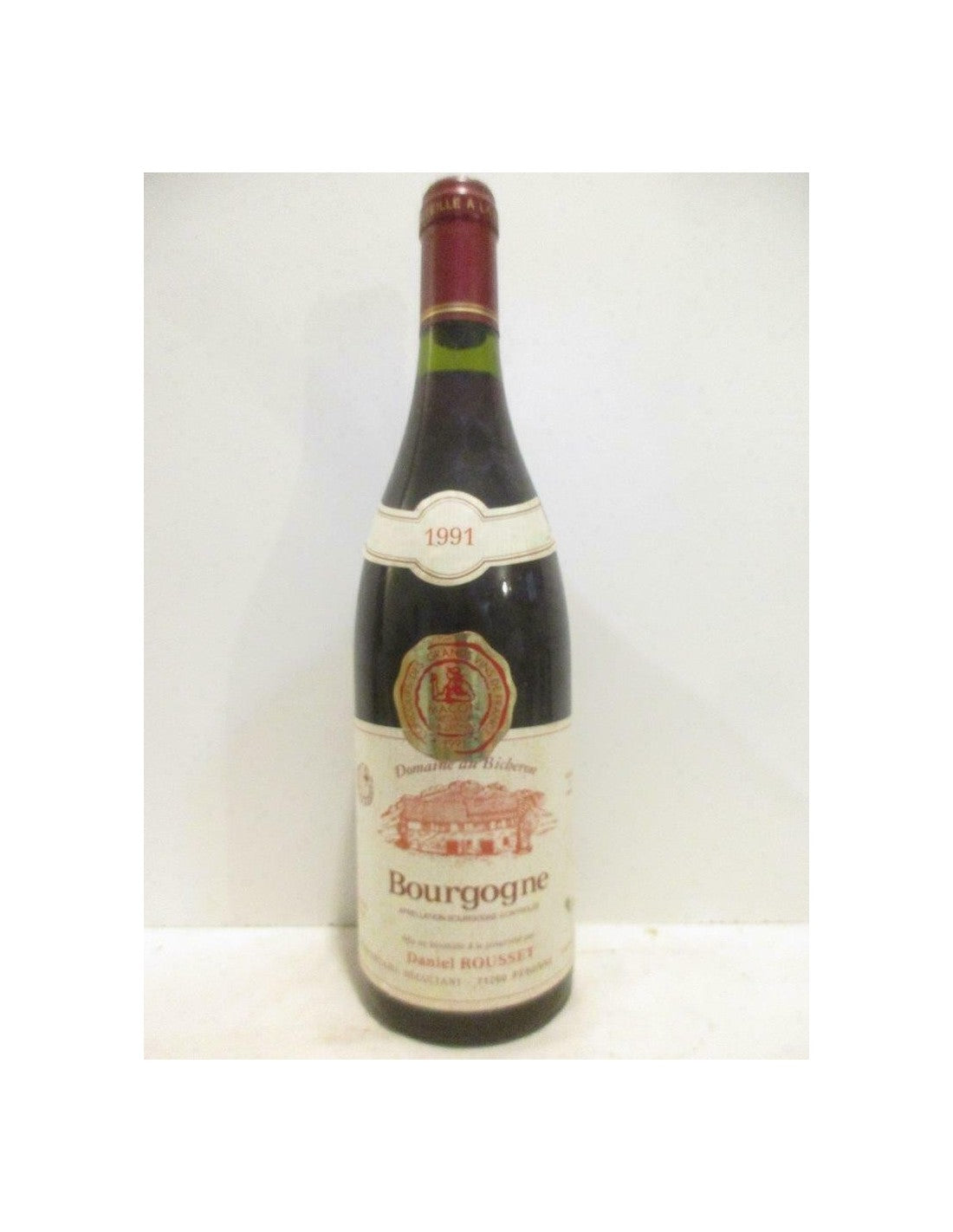 1991 - bourgogne - daniel rousset - Rouge - bourgogne - Just Wines 