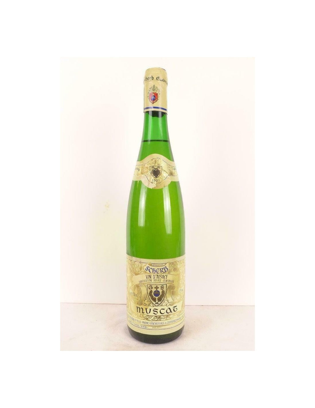 1991 - muscat - georges schreb - blanc - alsace - Just Wines 