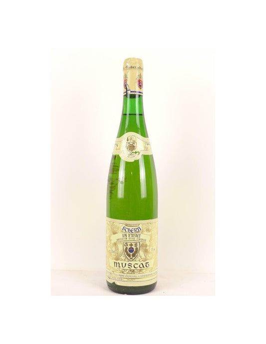 1991 - muscat - scherb (collerette abîmée) - blanc - alsace - Just Wines 