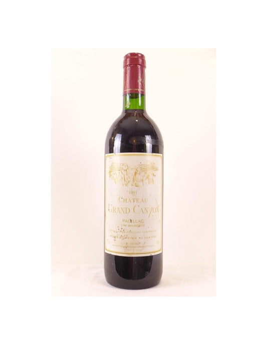 1991 - pauillac - château grand canyon cru bourgeois - rouge - bordeaux - Just Wines 